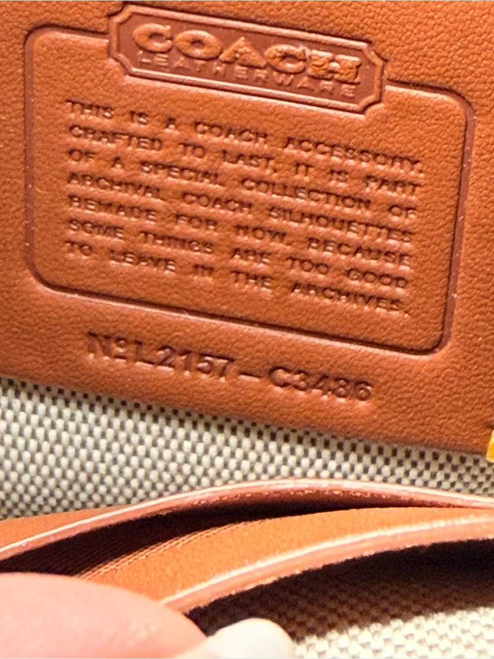 Coach Kip Turnlock Crossbody Style No C3486